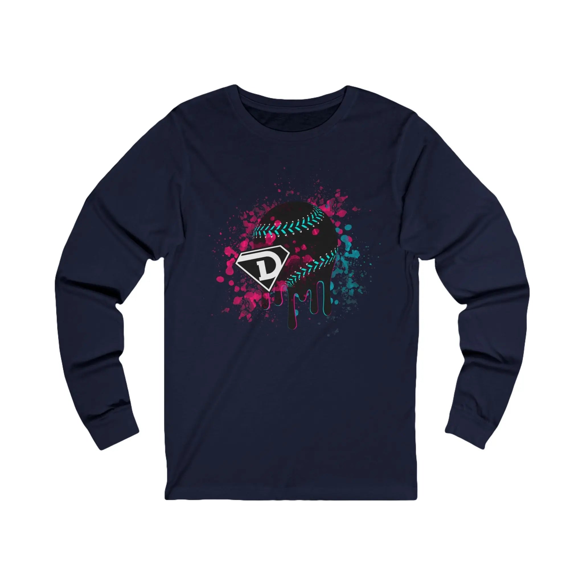 D1 Athletics Long Sleeve Performance Tee Printify